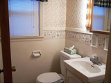 Fully Staged Bathroom - Before